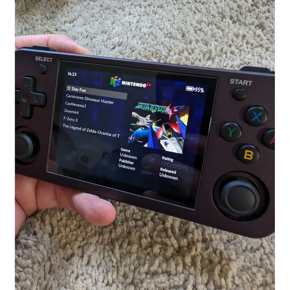 Anbernic RG353M Handheld Retro Gaming Console w/ Game Libraries 3.5‎ IPS Screen